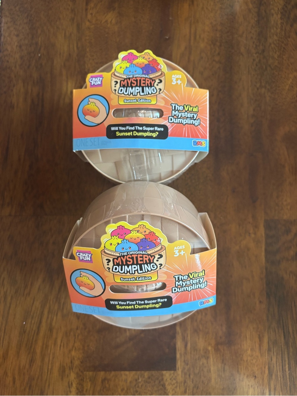 ONLY 2 LEFT!! Sunset Mystery Dumpling Squishy